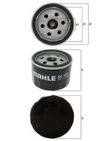 MAHLE Filtre à huile