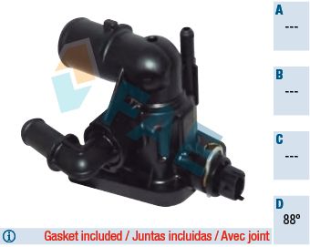 Thermostat, liquide de refroidissement