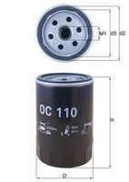 MAHLE Filtre à huile