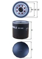MAHLE Filtre à huile