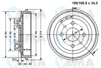 Tambour de frein