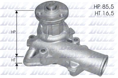 Pompe à eau, refroidissement du moteur