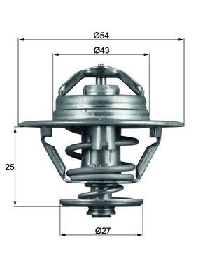 Thermostat, liquide de refroidissement