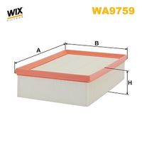 WIX FILTERS Filtre à air