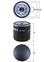 MAHLE Filtre à huile