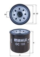 MAHLE Filtre à huile