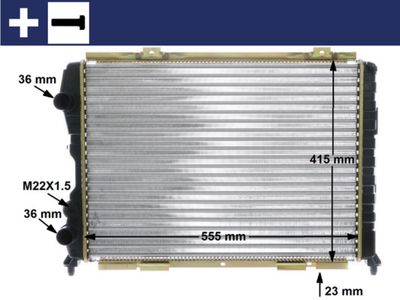 Radiateur, refroidissement du moteur