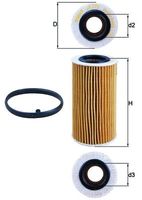 MAHLE Filtre à huile