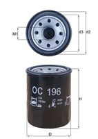MAHLE Filtre à huile