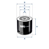 UFI Filtre à huile