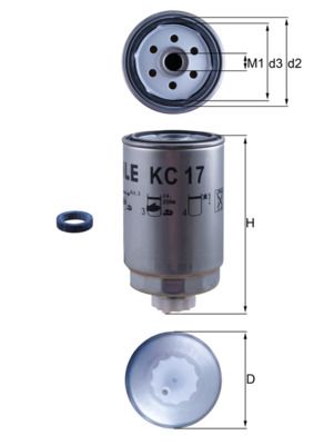 Filtre à carburant