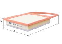 MAHLE Filtre à air