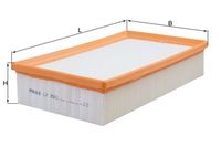 MAHLE Filtre à air