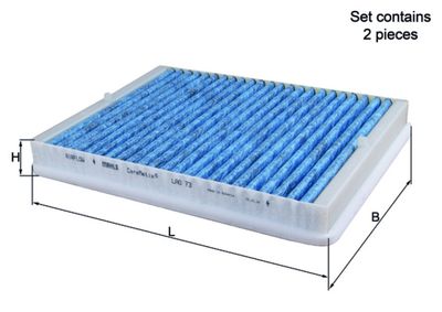 Filtre, air de l'habitacle