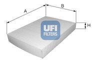 UFI Filtre, air de l'habitacle