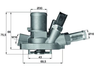 Thermostat, liquide de refroidissement