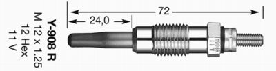 Bougie de préchauffage