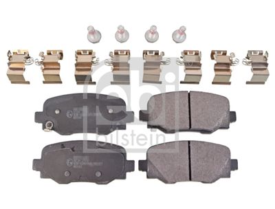 Kit de plaquettes de frein, frein à disque