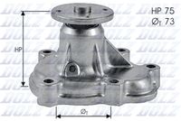 DOLZ Pompe à eau