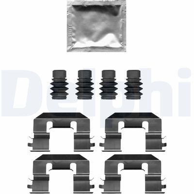 Kit d'accessoires, plaquette de frein à disque