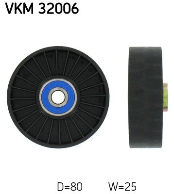 Poulie renvoi/transmission, courroie trapézoïdale 