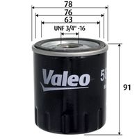 VALEO Filtre à huile