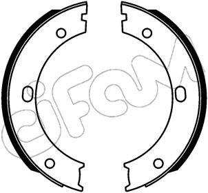 Jeu de mâchoires de frein, frein de stationnement
