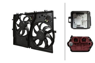 Ventilateur, refroidissement du moteur