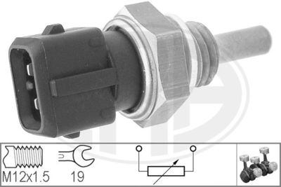 Sonde de température, liquide de refroidissement
