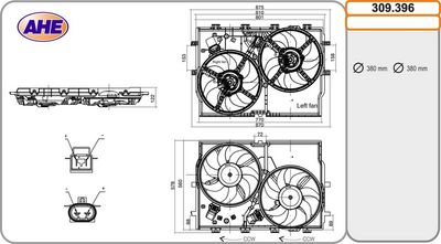 Ventilateur, refroidissement du moteur