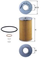 MAHLE Filtre à huile