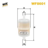 WIX FILTERS Filtre à carburant