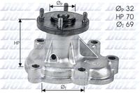 DOLZ Pompe à eau, refroidissement du moteur