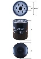 MAHLE Filtre à huile