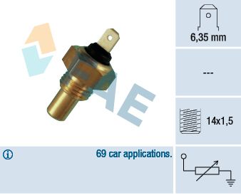Sonde, température du liquide de refroidissement