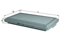MAHLE Filtre à air