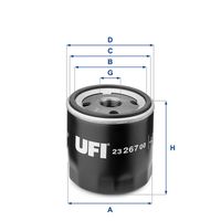 UFI Filtre à huile