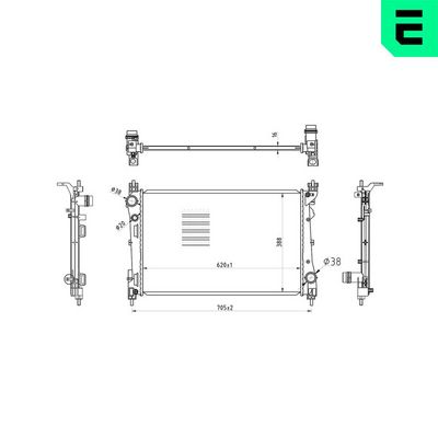 Radiateur, refroidissement du moteur