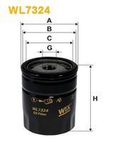 WIX FILTERS Filtre à huile