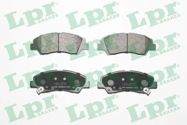 LPR Kit de plaquettes de frein, frein à disque