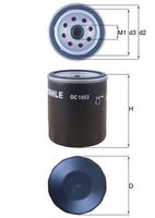 MAHLE Filtre à huile