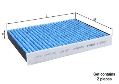Filtre, air de l'habitacle