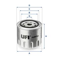 UFI Filtre à huile