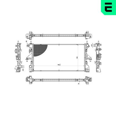 Radiateur, refroidissement du moteur