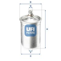 UFI Filtre à carburant