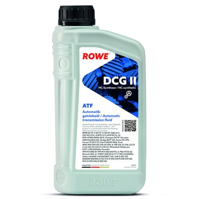 Huile, boîte à double embrayage