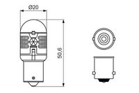BOSCH Ampoule, feu clignotant