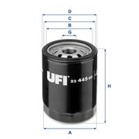 UFI Filtre à huile