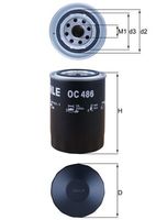MAHLE Filtre à huile