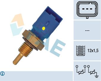 Sonde de température, liquide de refroidissement